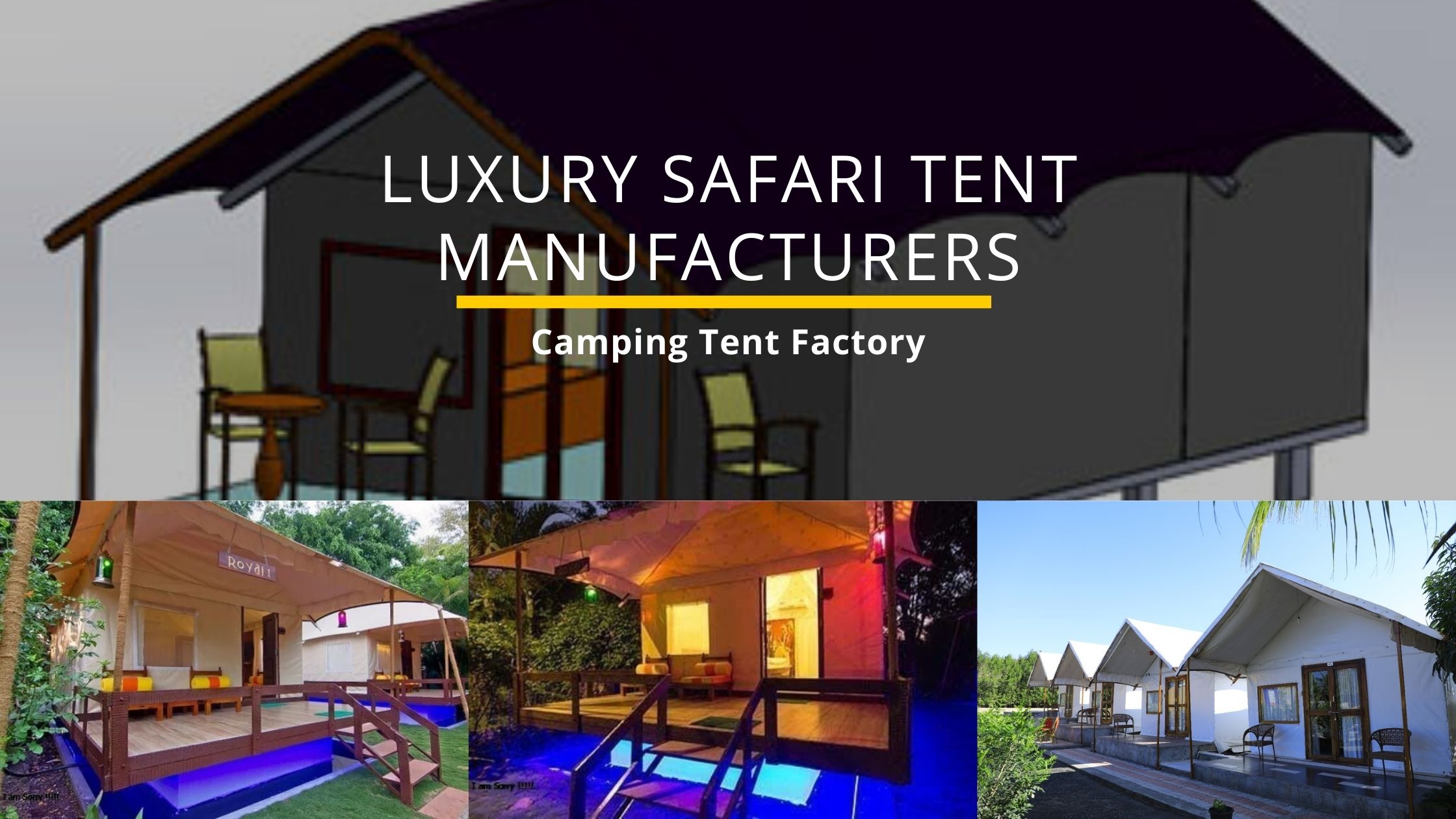 luxury safari tent manufacturers